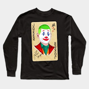 Nikola Jokic Joker Card Long Sleeve T-Shirt